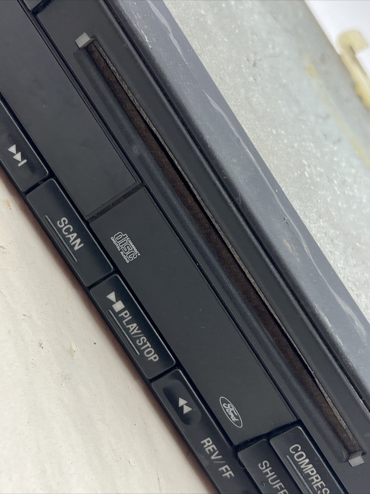 Ford OEM F7ZF-19B160-AB Single CD Dash Slave Unit 92-00 Mustang Taurus