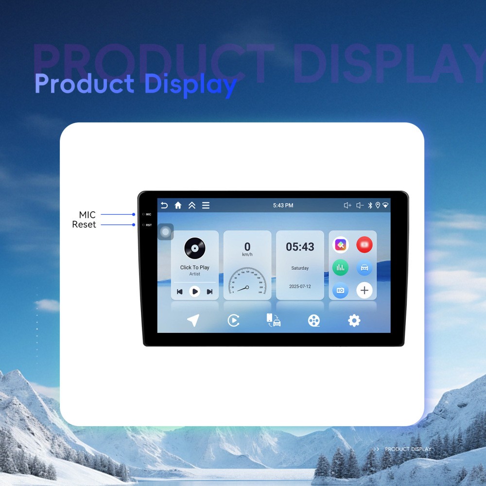4+64GB Android 15 Car Radio Stereo For Dodge Grand Caravan 2011-2020 Carplay GPS