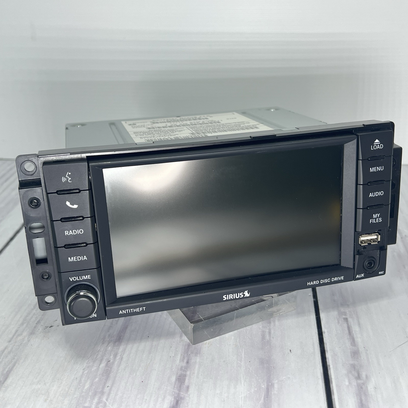 Dodge Caravan 2013-17 6.5” Touchscreen Stereo AM FM CD DVD USB Aux Input OEM