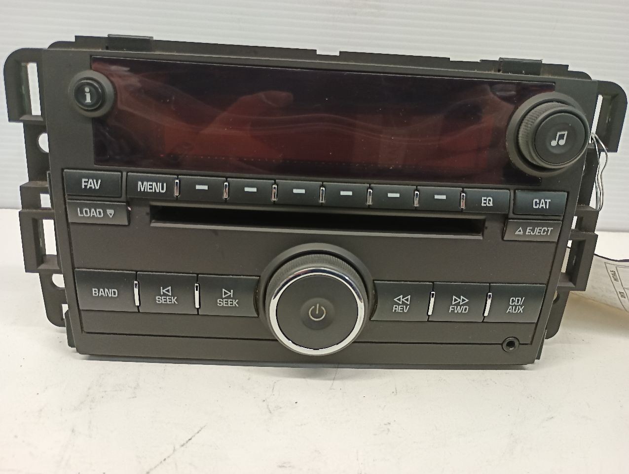 GM 25827118 AM FM Radio CD MP3 Player from 2008 GMC Acadia 10289856