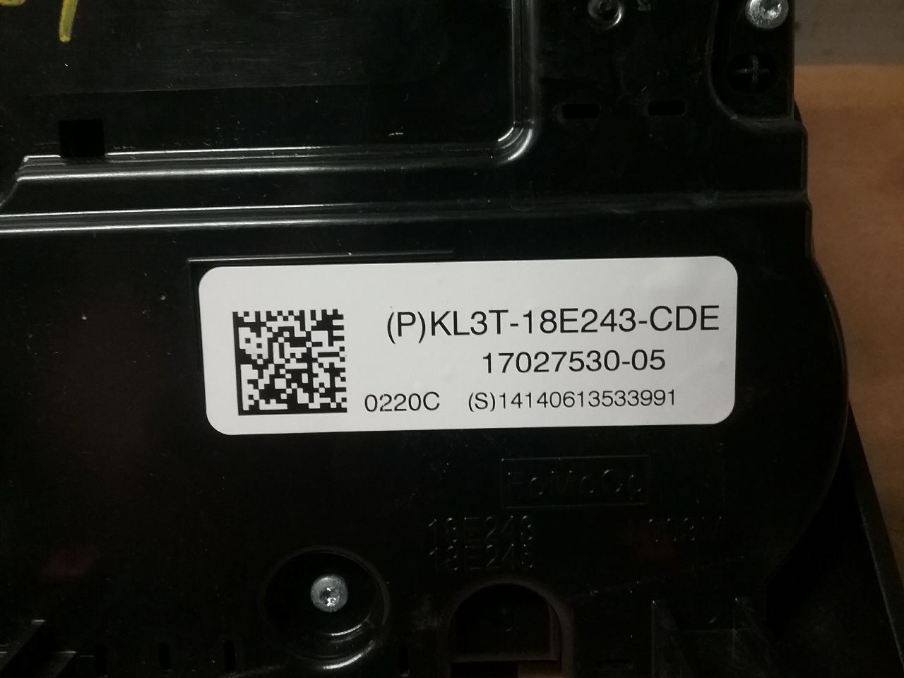 Audio Equipment Radio Control Panel Fits 19-20 FORD F150 PICKUP 368120