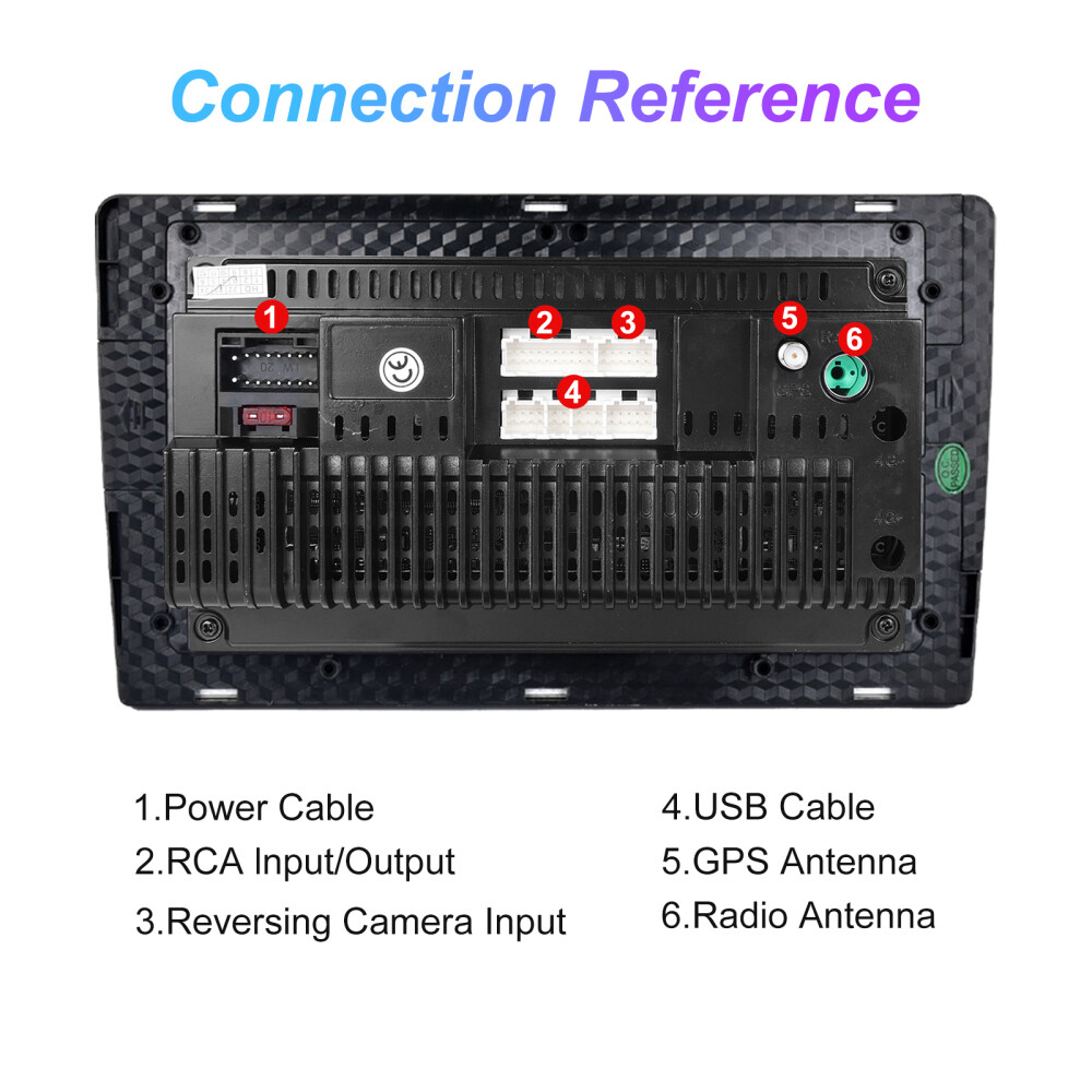 4G+64GB Stereo For Toyota Camry 2000-2006 Android 15 CarPlay Car Radio + Camera