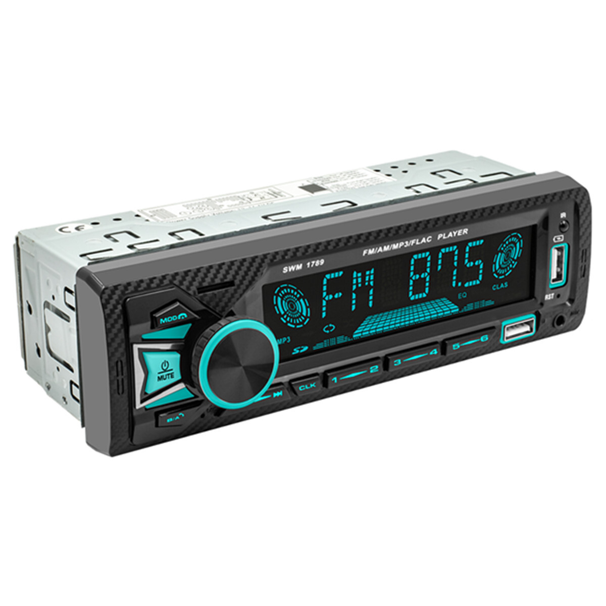 Single Din Car Radio Stereo Bluetooth MP3 Player FM/AM USB/TF/AUX In Head Unit