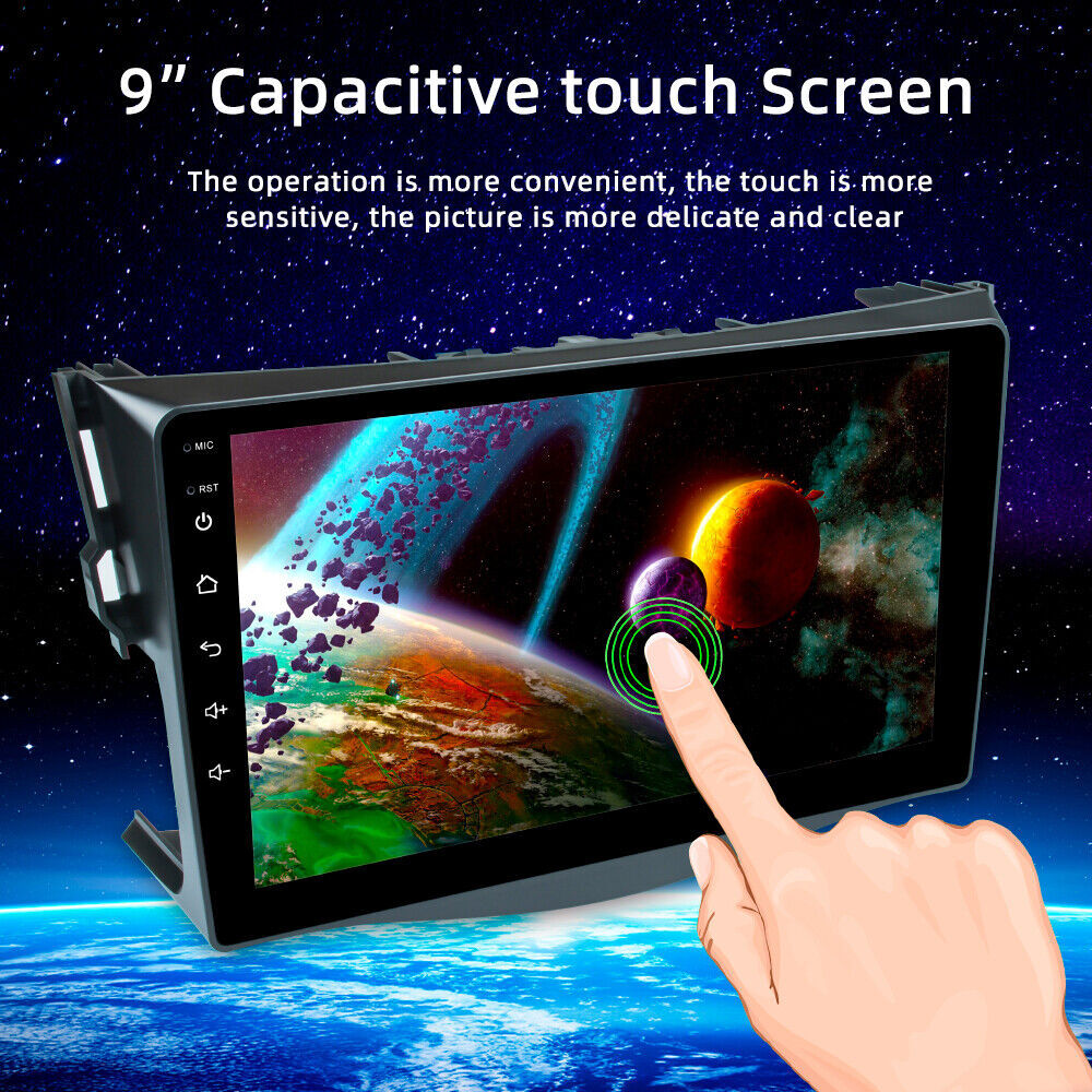 9” Android 12.0 Car Radio Stereo GPS Navi Player For Toyota RAV4 2006 2007-2012