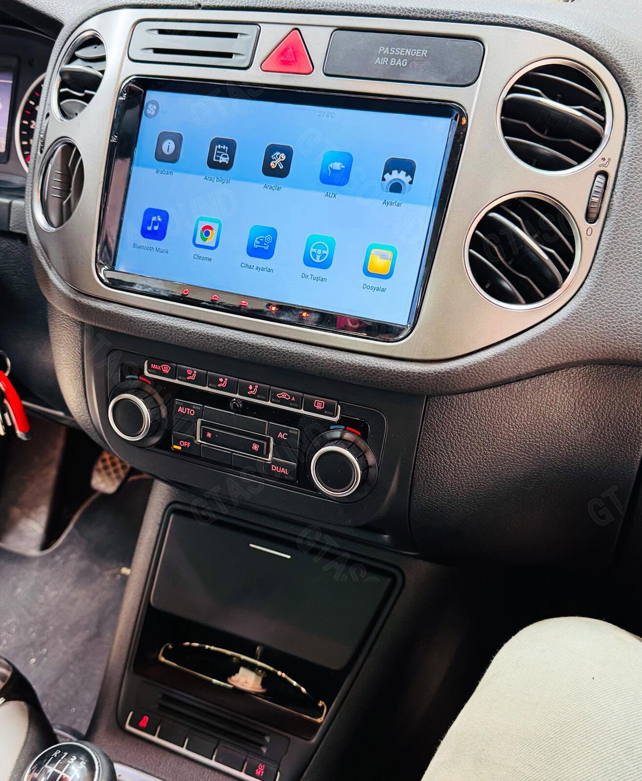 9″ For VW Tiguan 2009-2015 Android 13 Car Carplay Stereo Radio Navi GPS W/Camera