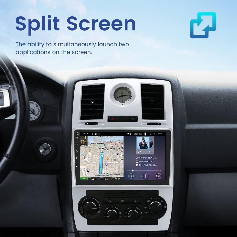 For Chrysler 300C 300 2005-2010 Android 12 32GB Car Stereo Radio GPS CarPlay