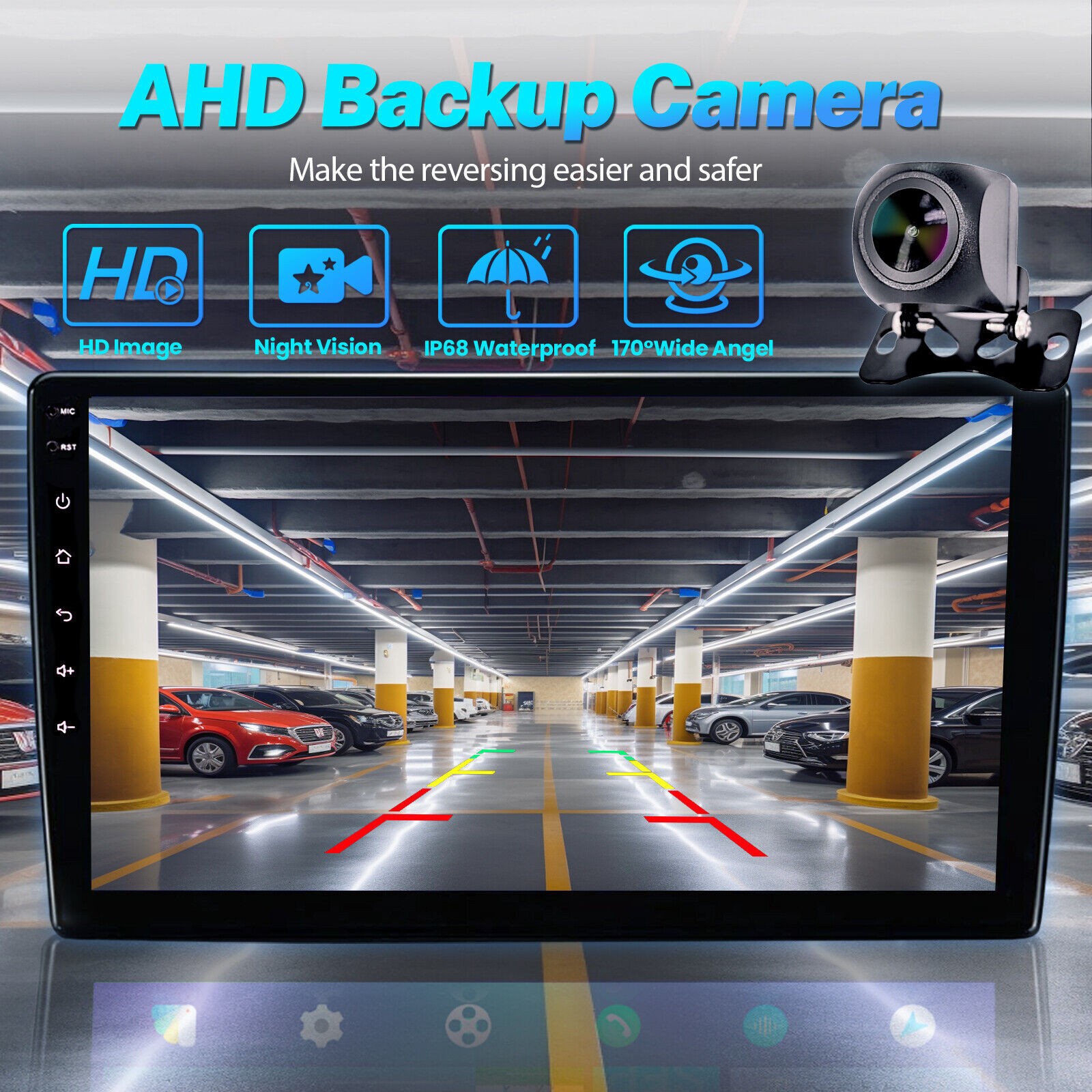 For Chevrolet Silverado CarPlay Android 13 Car Radio Stereo GPS Head Unit
