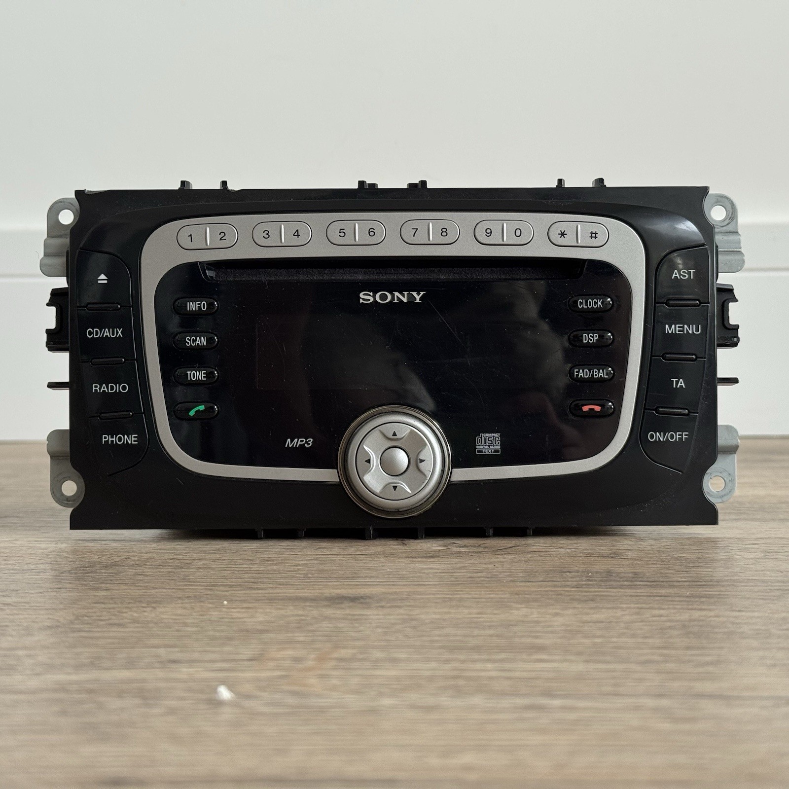 Ford Sony MP3 CD Radio Stereo Head Unit 7M5T-18C939-EA Code 7726