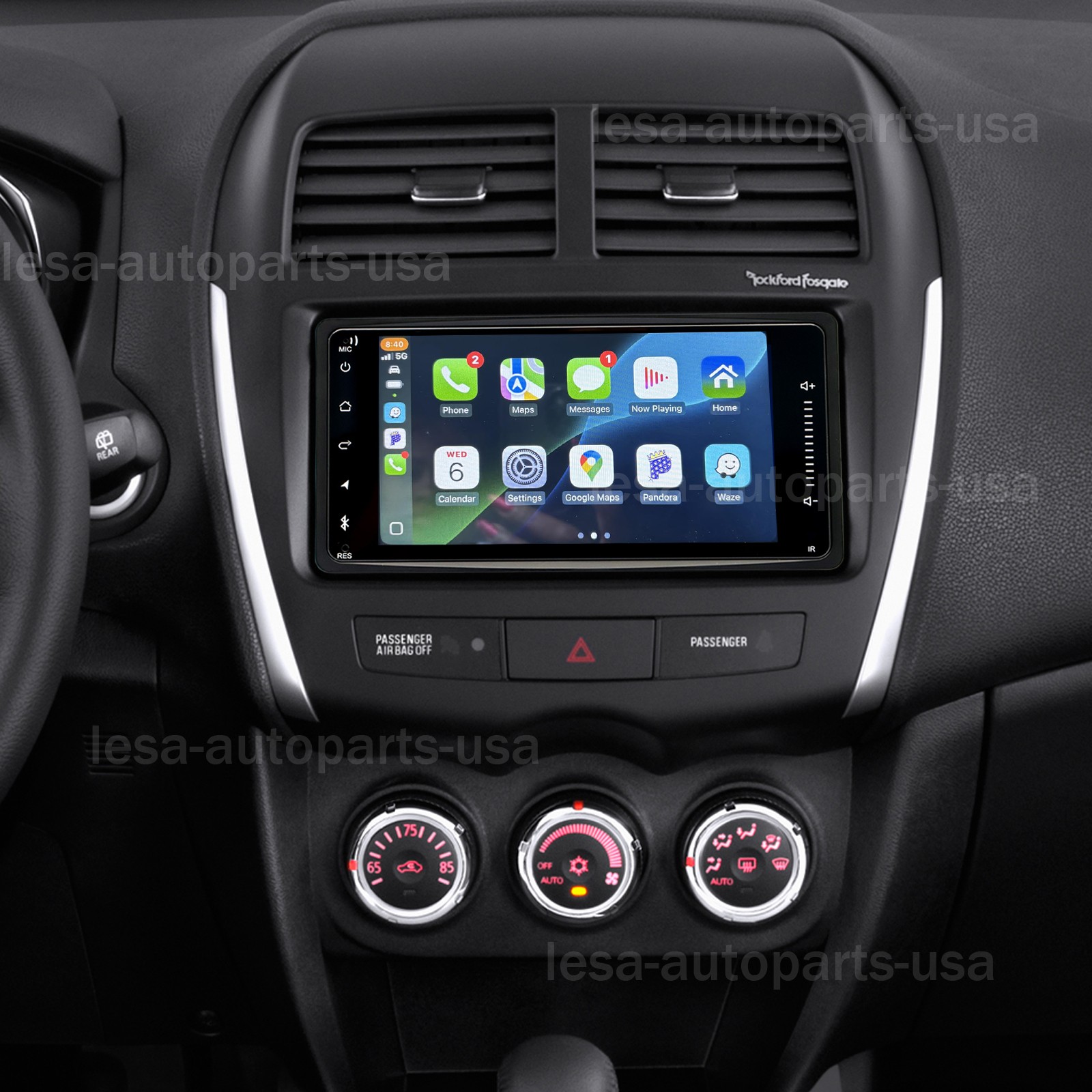 4+64GB For Mitsubishi Outlander Car Stereo Radio+Cam with Carplay Android 14 GPS