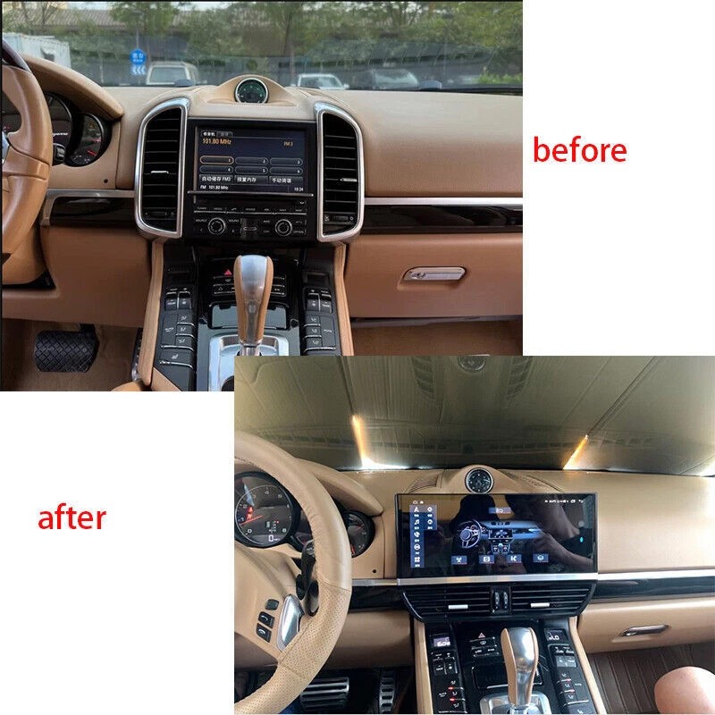 8+128G For 2011-2017 Porsche Cayenne 12.3″ Android 15 Carplay Stereo Radio GPS