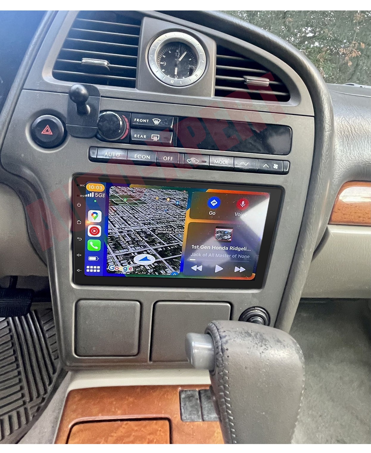 Android 14 For 2001 2002 2003 INFINITI QX4 Car Stereo Radio Carplay GPS+ CAM