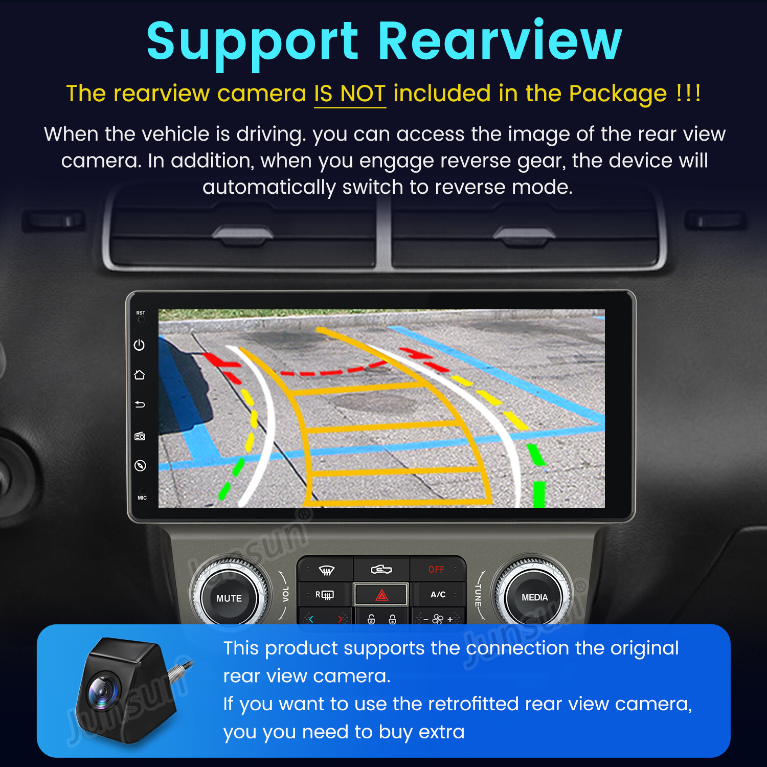 4+64G Android13 Car Stereo Radio GPS Navi 4G WIFI For Chevrolet Camaro 2010-2015