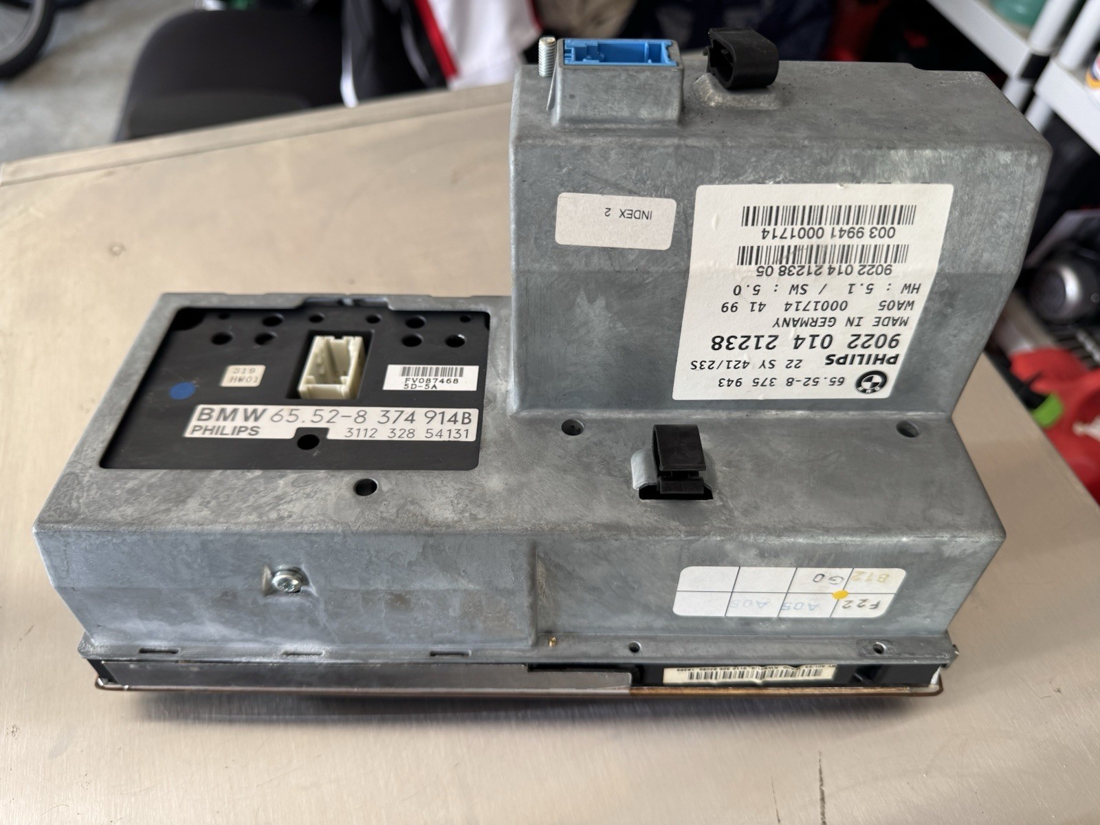 BMW E38 E39 E53 Radio Navigation Display Screen 4:3 NOT WORKING/FOR PARTS OEM