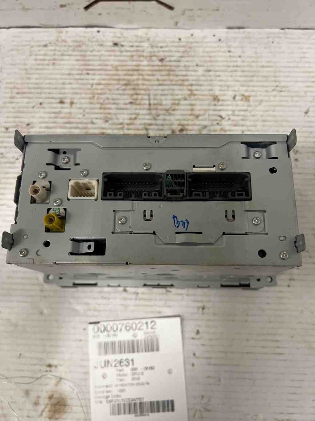 2012 Dodge Ram 1500 Radio AM FM CD DVD Player Receiver W/ Navigation ID RHB