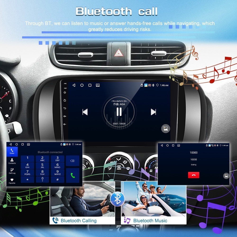 For 2014-2019 Kia Soul CarPlay Android 13 Car Radio Stereo GPS Head Unit