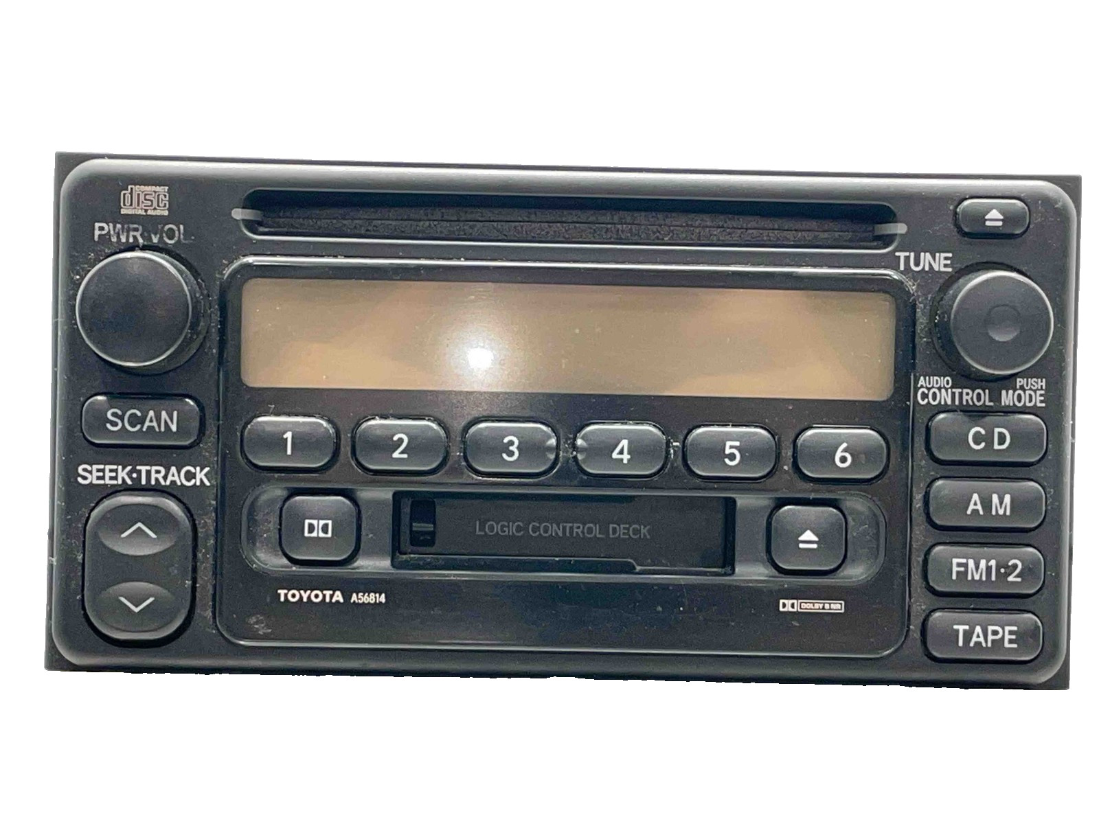 2003 Toyota Highlander Radio Receiver Audio AM FM CD Player OEM 86120-2B680