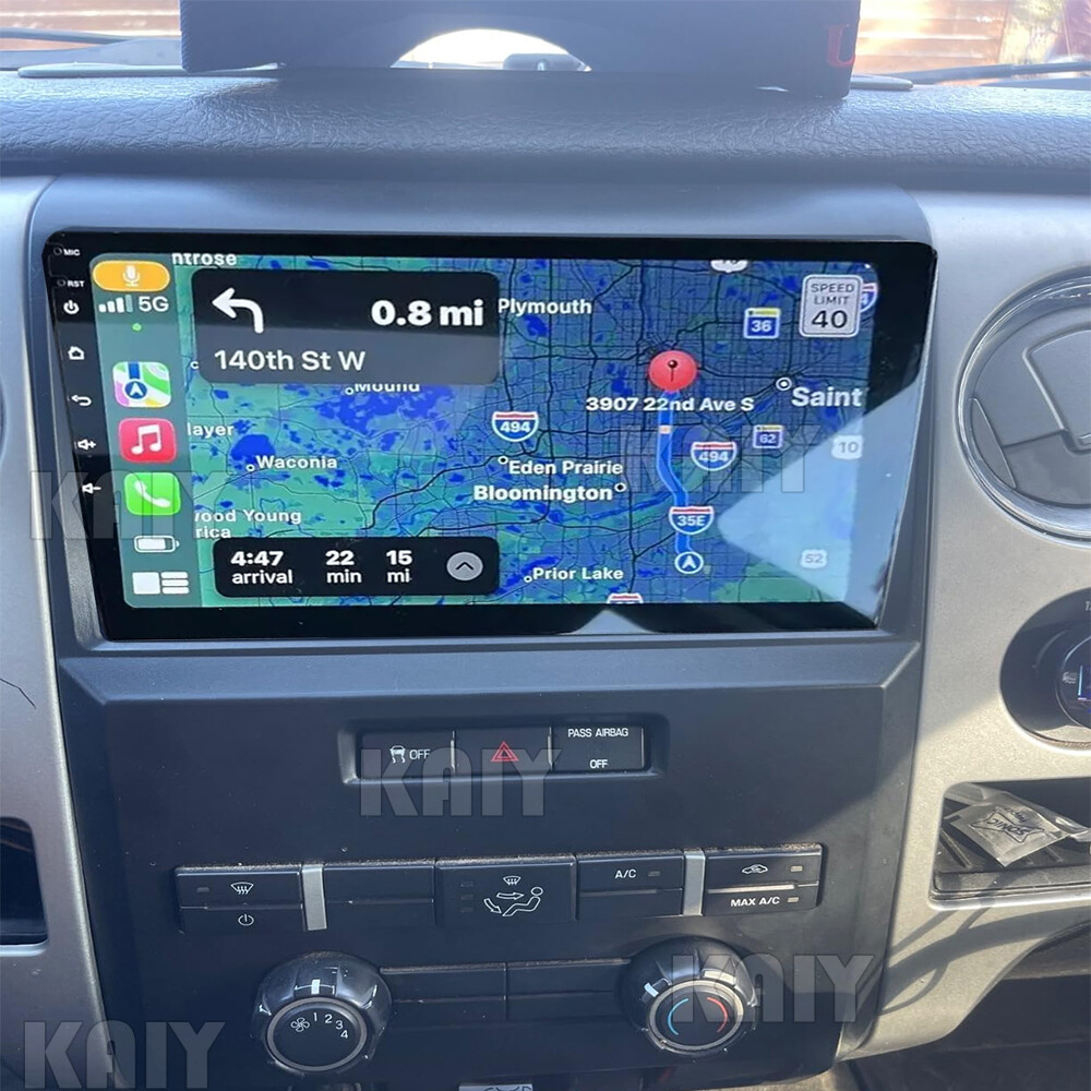 For Ford F-150 2009-2014 Wireless CarPlay Android 13.0 Car Stereo Radio GPS Wifi