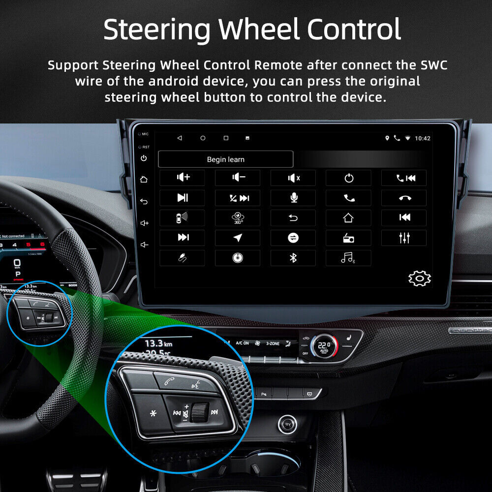 9” Android 12.0 Car Radio Stereo GPS Navi Player For Toyota RAV4 2006 2007-2012