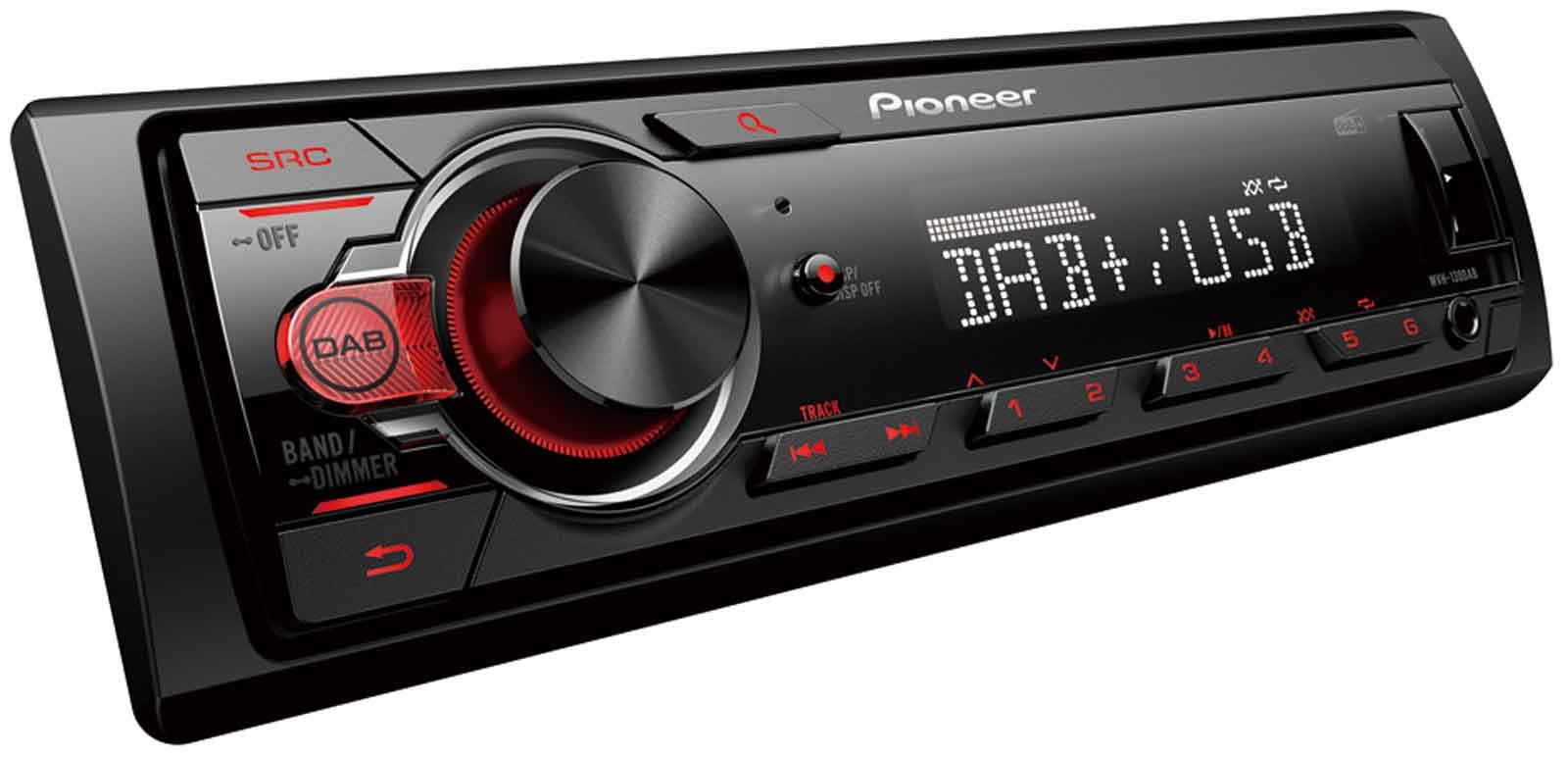 Pioneer MP3 1DIN DAB USB AUX Car Stereo for Nissan Primera P11-144 Facelift 1999-