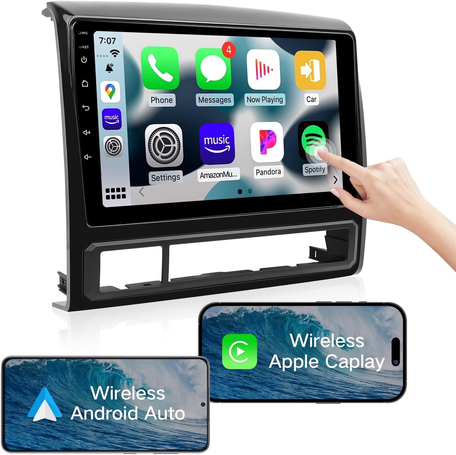 For Toyota Tacoma 2005-2015 Car Radio Android 13Stereo Carplay GPS 32GB Player