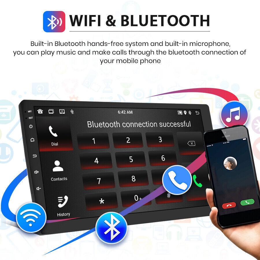 For Ford F150 2009-2014 Apple Carplay Radio Stereo Android 15 GPS NAVI WIFI
