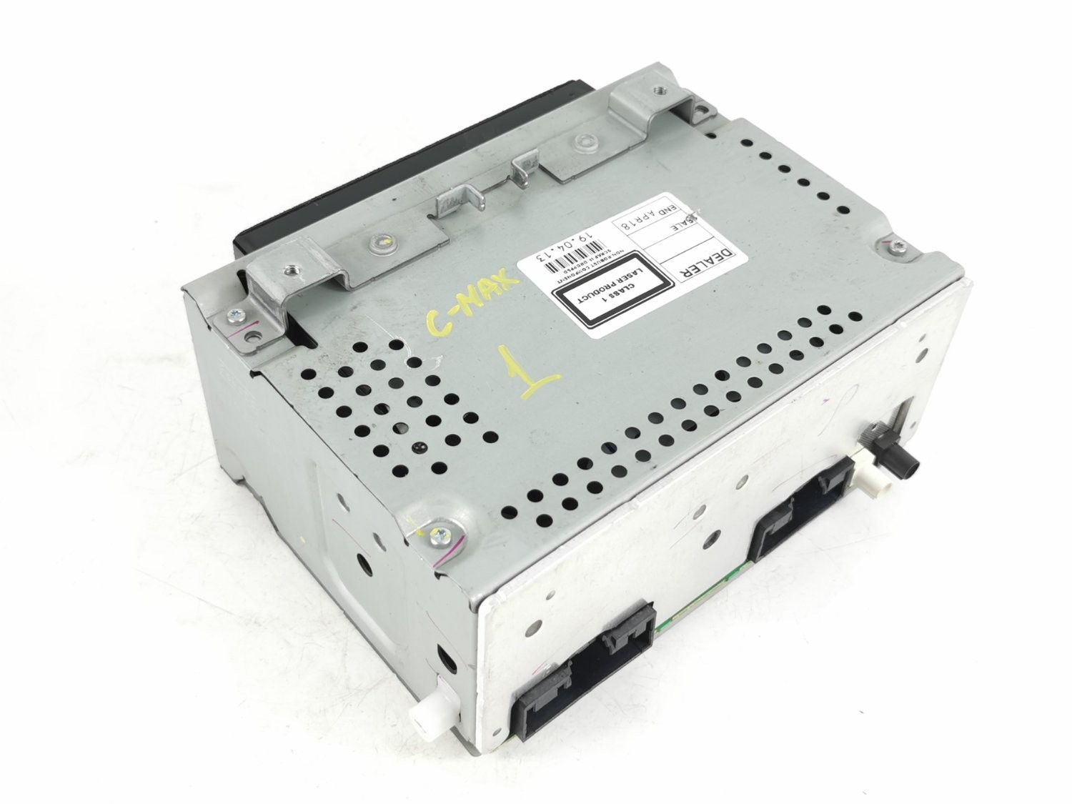 Ford Radio Head Unit AM5T-18C815-HL 0259A Silver 2013 Used No Code