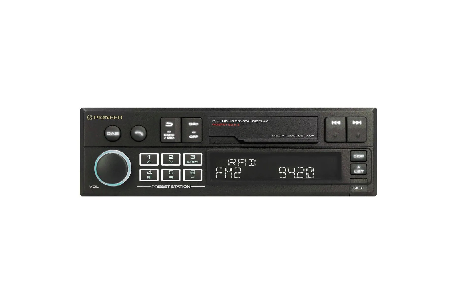 Pioneer SXT-C10PS Retro Car Stereo Bluetooth DAB+ USB Aux Classic Radio iPhone