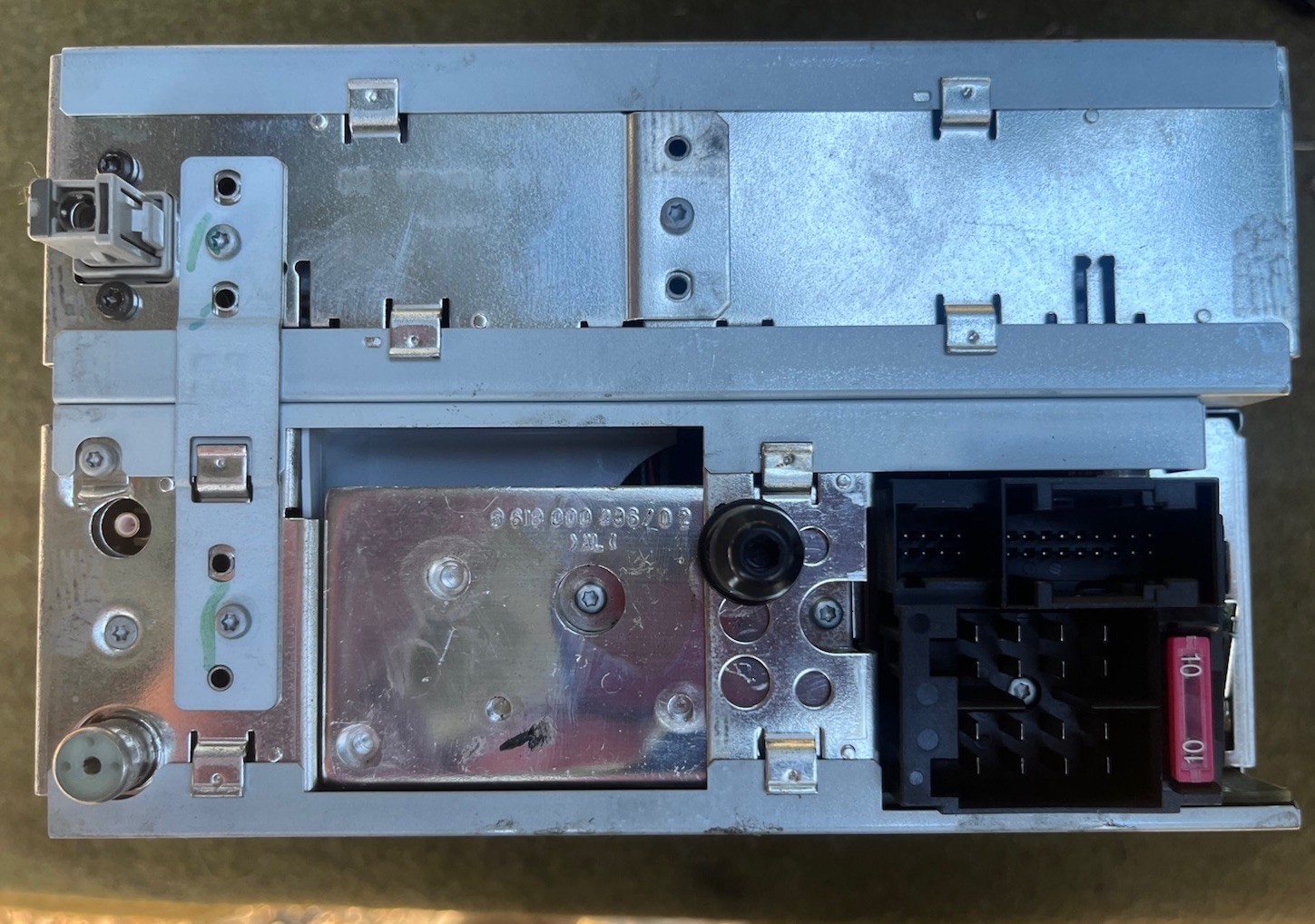00-03 MERCEDES W210 W208 CLK430 E320 AM/FM RADIO NAVIGATION HEADUNIT SCREEN OEM