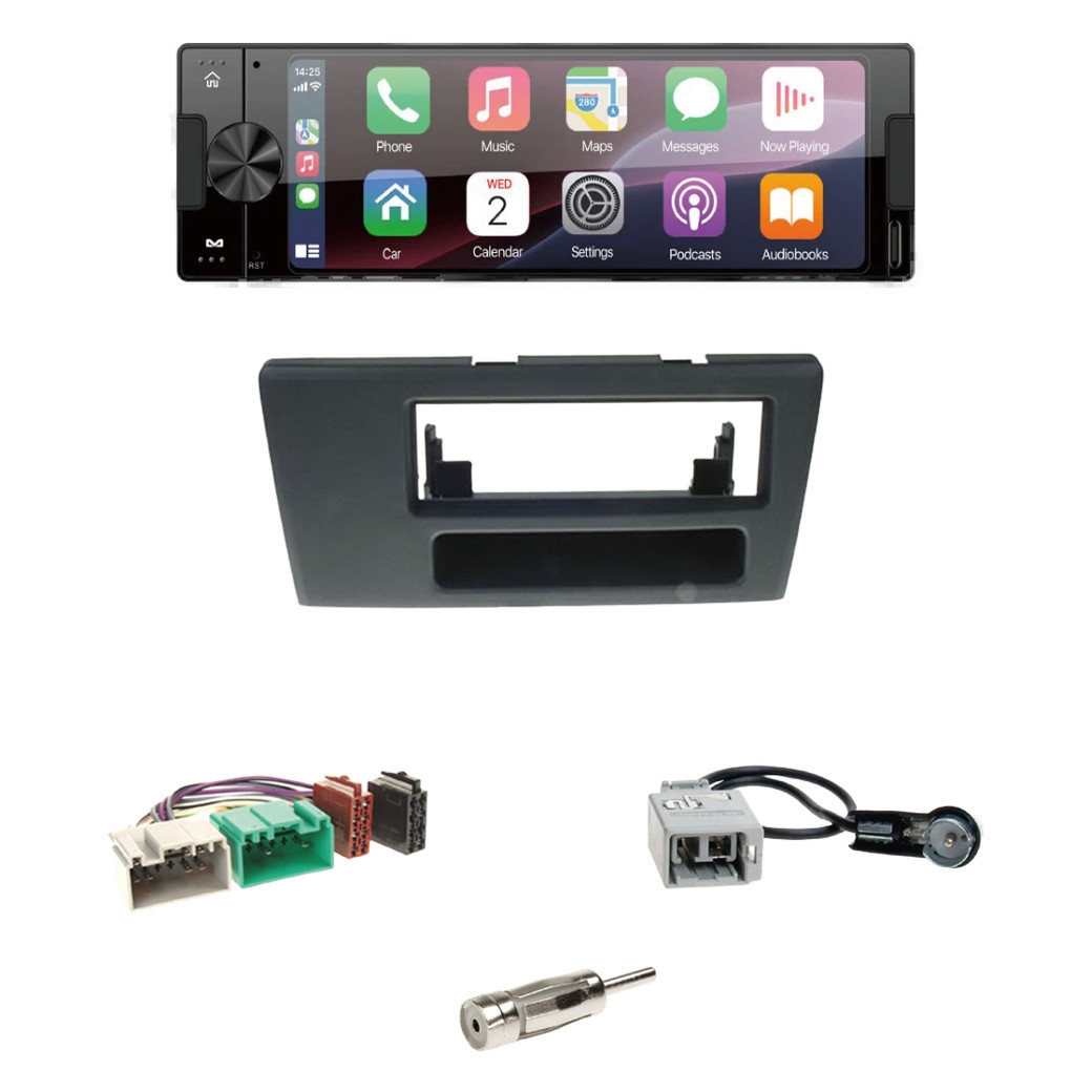 Ampire CPR60 Radio DAB+ USB-C With Fitting Kit For Volvo S60 2001-08/2004
