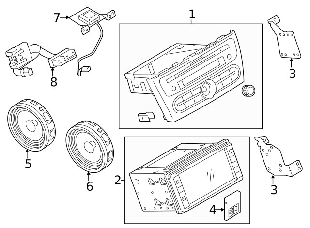 Genuine Mitsubishi Display System 8750A659