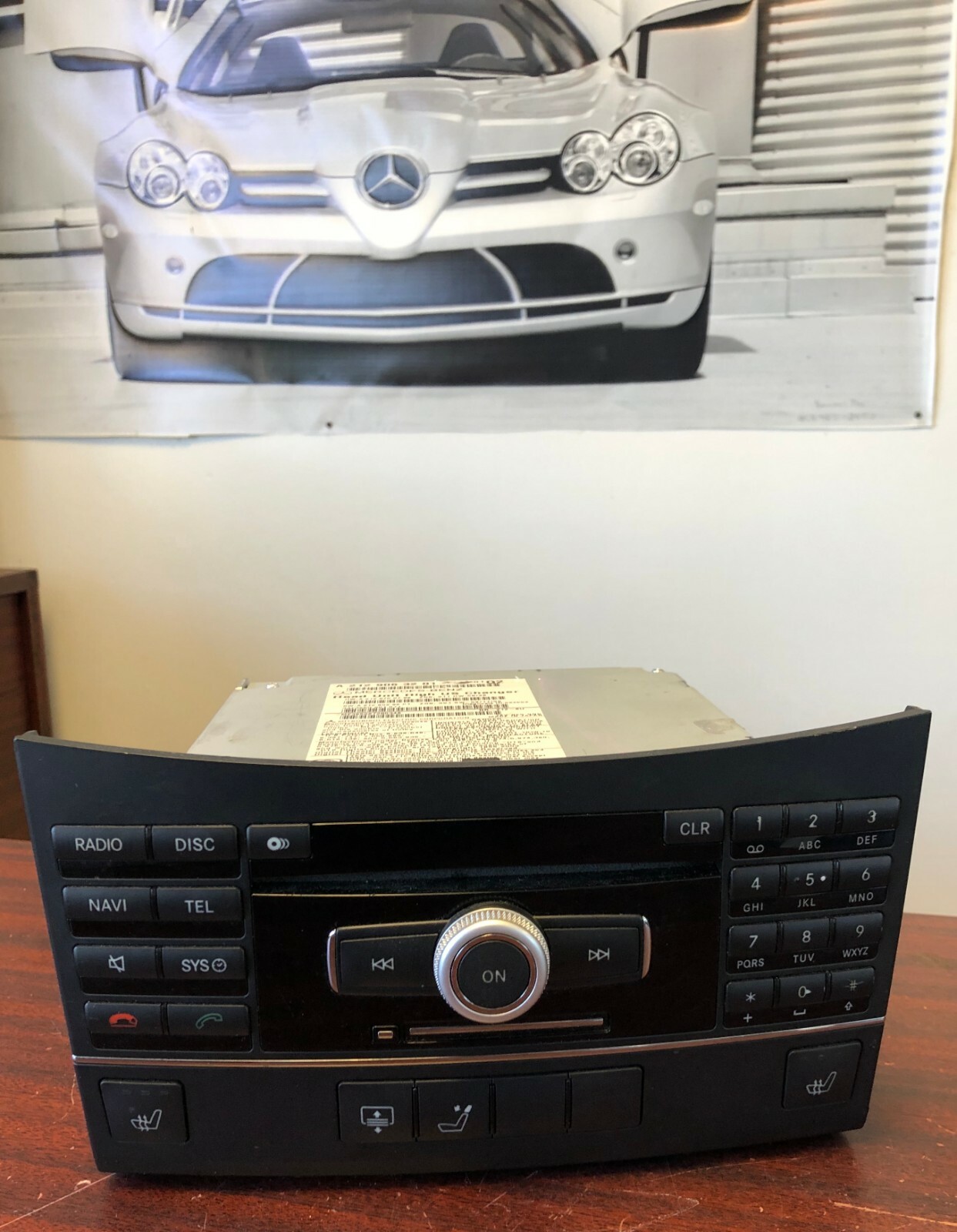 MERCEDES COMAND NAVIGATION RADIO REPAIR