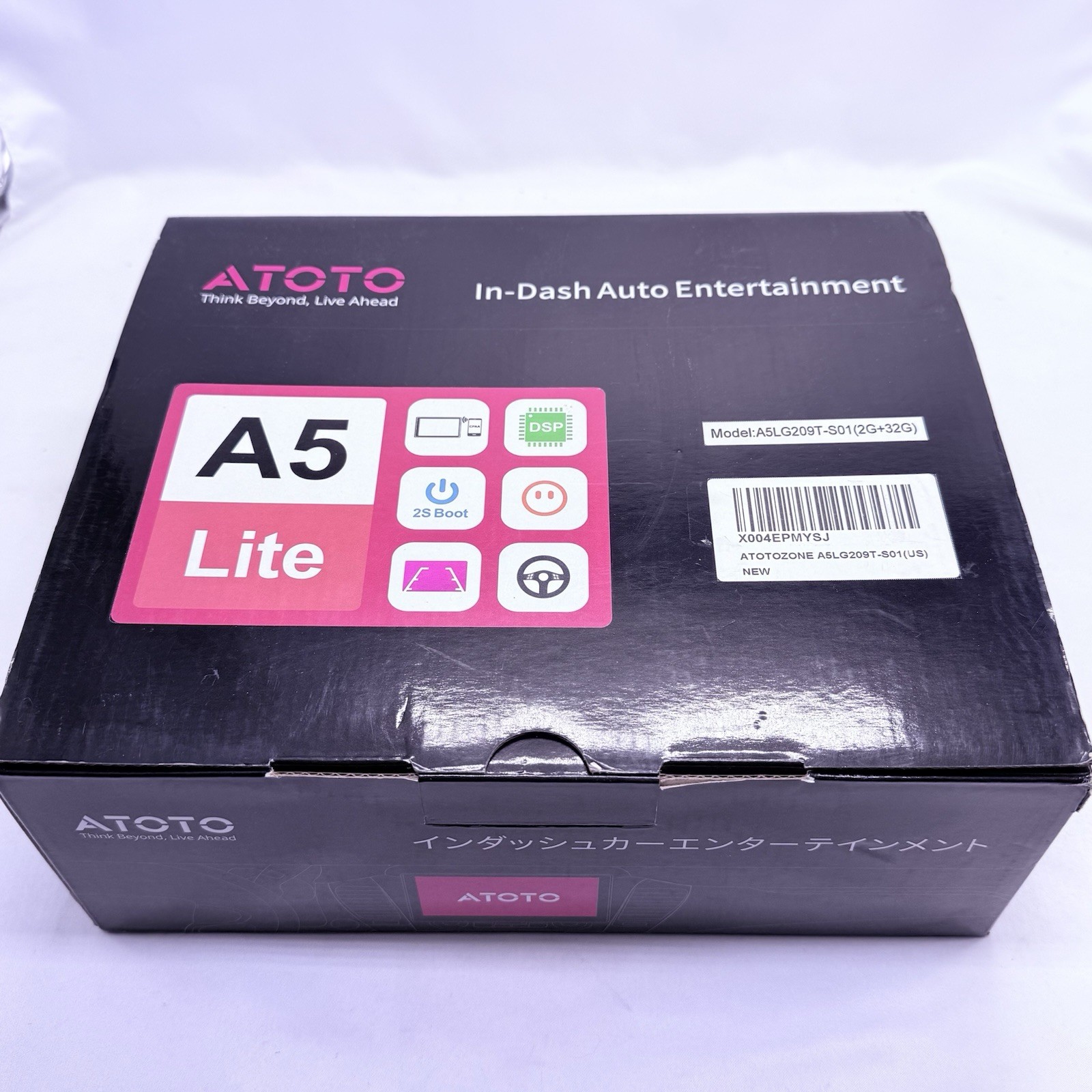 ATOTO CarPlay 9 inch Screen Android 2Din Car Stereo GPS Radio Dash+Backup Camera
