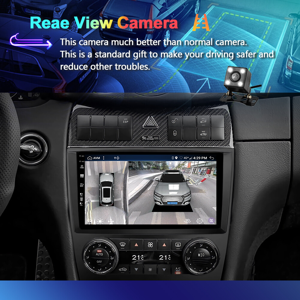 Android13 For Mercedes Benz C-Class W203 Car Stereo Radio GPS Navi CarPlay 128GB