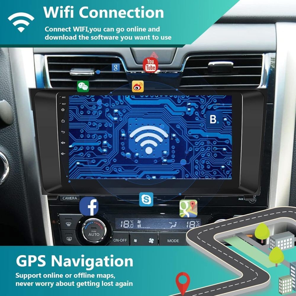 For 2013-2018 Nissan Altima Carplay Car Stereo Radio Android 15 GPS Navi 4+64GB