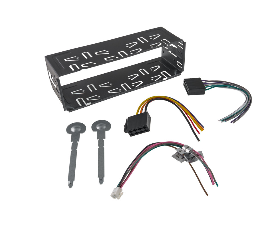 Installation Kit with All Accessories for Ampire CPR60 Smartphone 1-DIN Radio