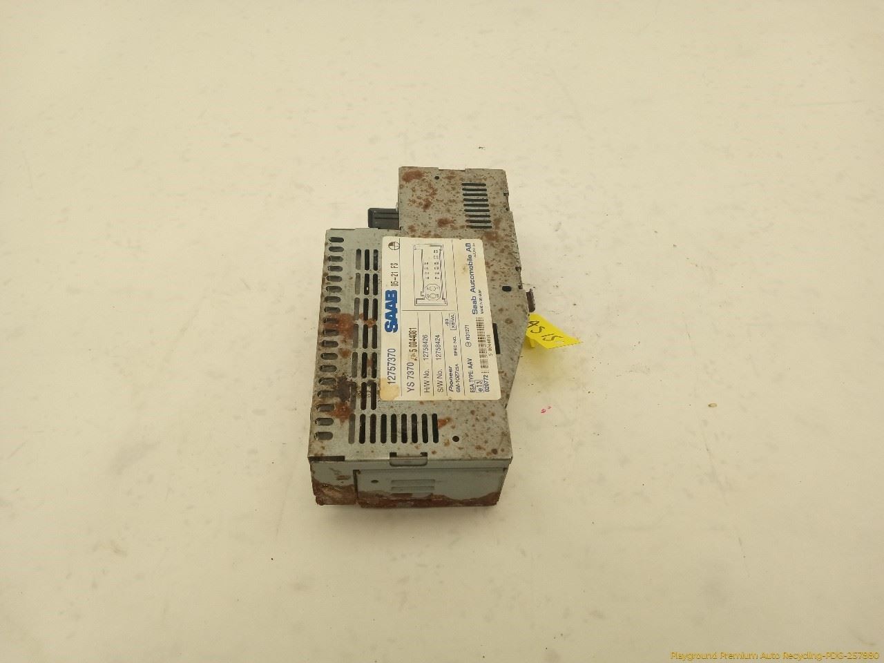 **AS IS** Saab 9-3 SEDAN Audio Equipment Radio Stereo Amplifier Fits 2003-2006
