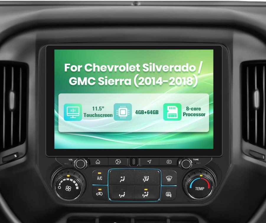 11.5 inch IPS Touchscreen Car Radio for Chevrolet Chevy Silverado GMC Sierra 201