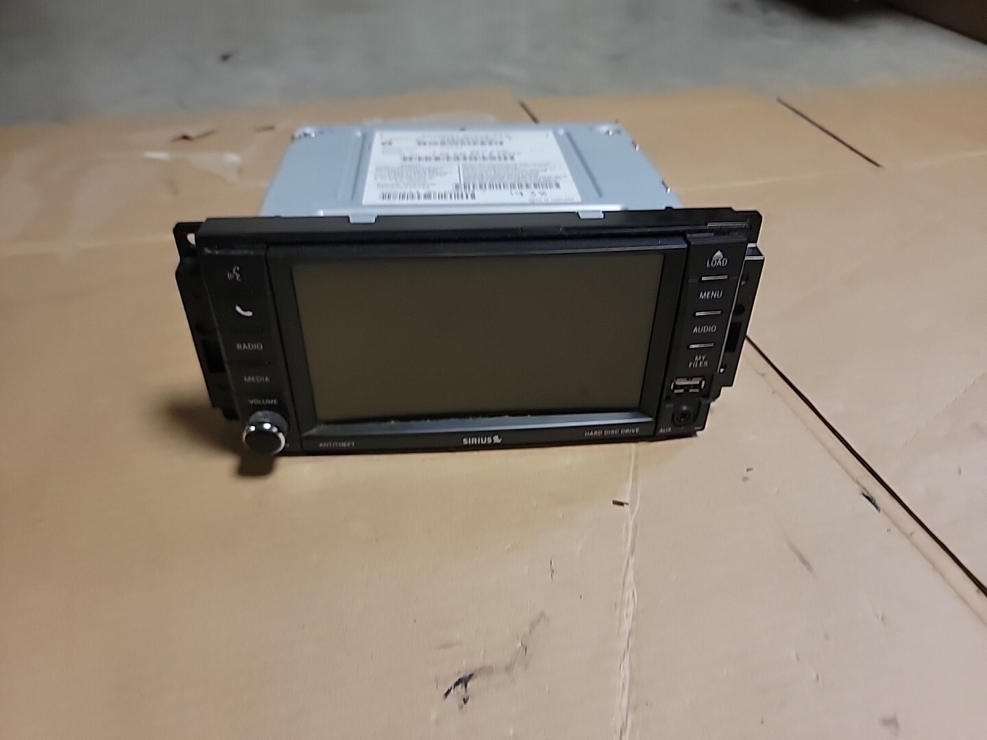 12-20 DODGE CARAVAN 6.5″ Radio Display Audio CD DVD Receiver OEM P68368207AA