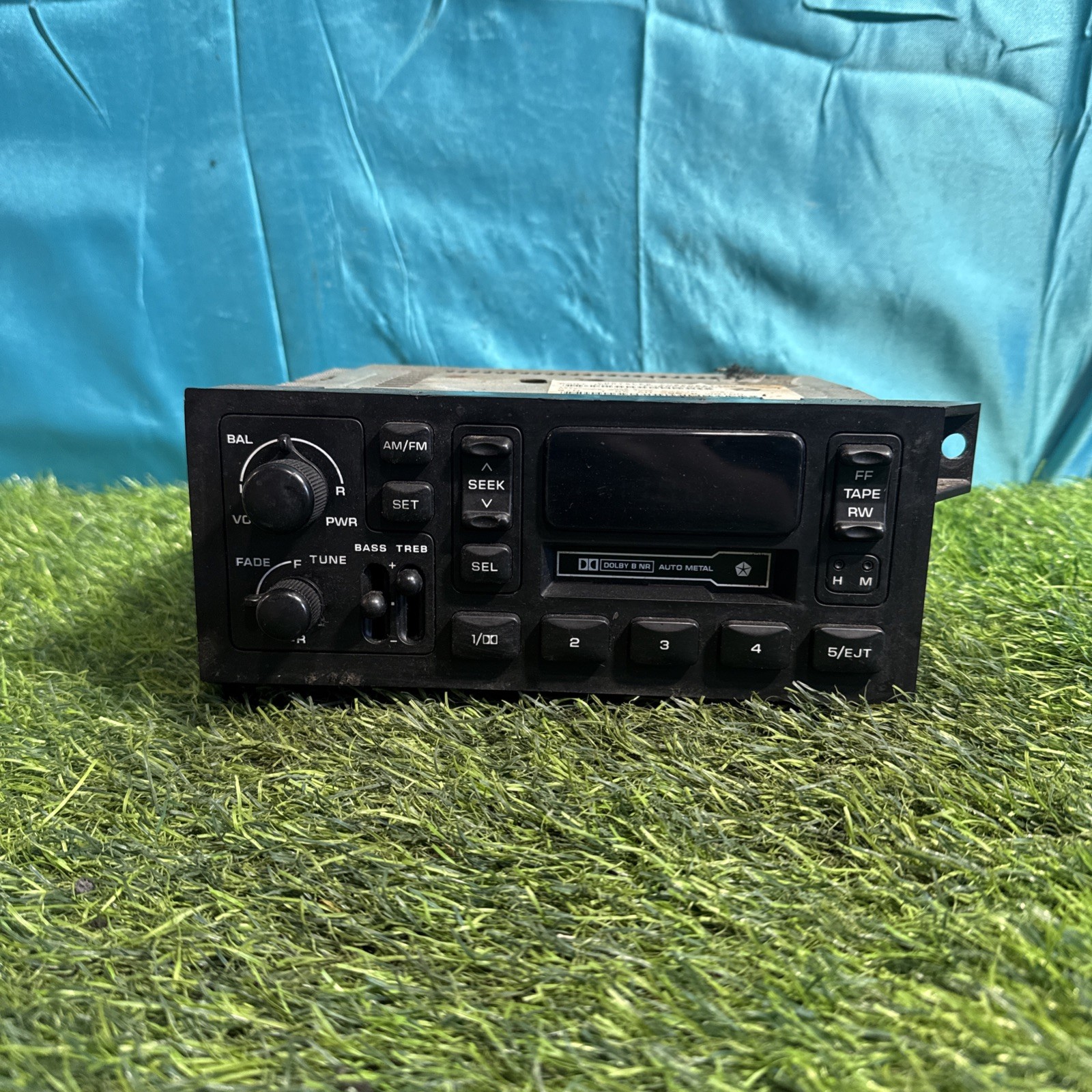 84-02 Dodge Ram Jeep Wrangler OEM Cassette Player Radio P04858556AD