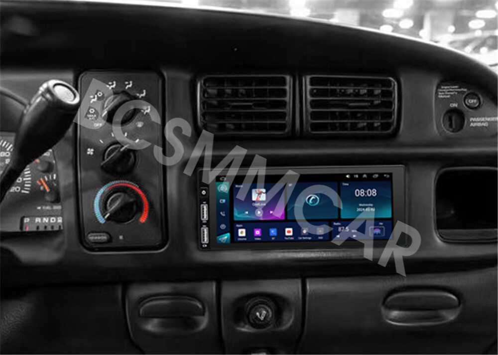 Car MP5 Player Touch Screen Head Unit BT For Carplay For 1997-2001 Jeep Cherokee