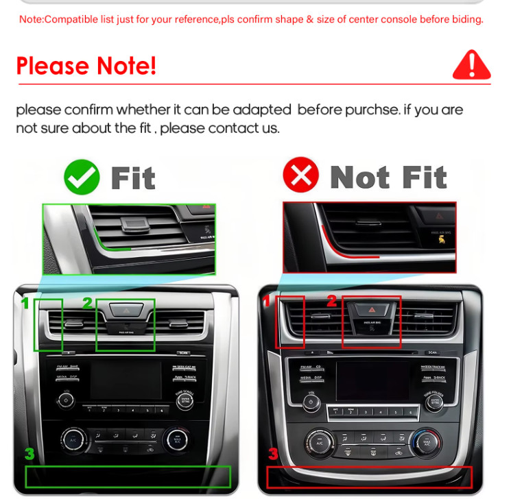 For Nissan Altima 2013-18 Android 14 2+64GB Carplay Car Stereo Radio BT GPS Navi