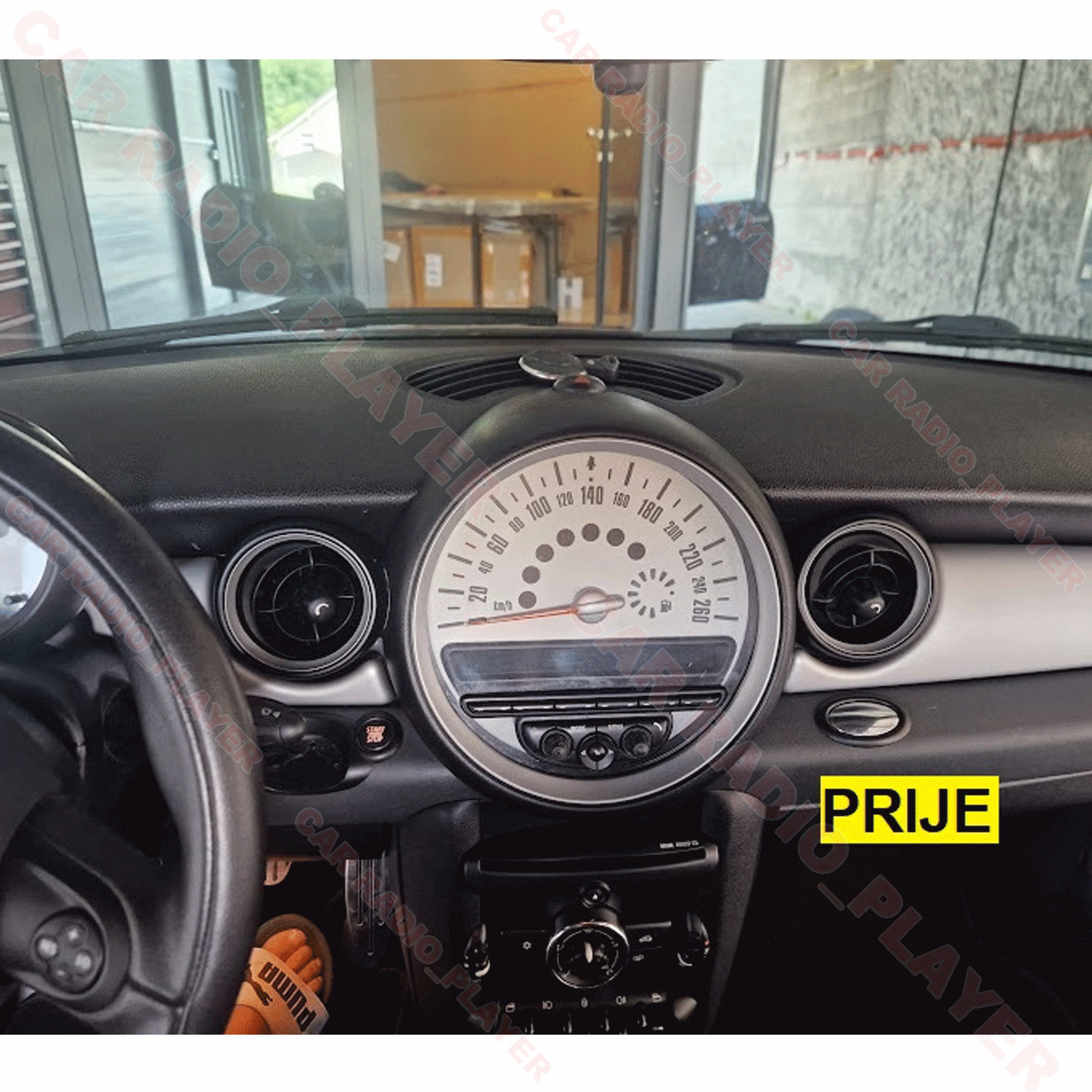 Android 15 Auto Carplay Car Stereo Radio GPS 2+64G For BMW Mini Cooper 2007-2014