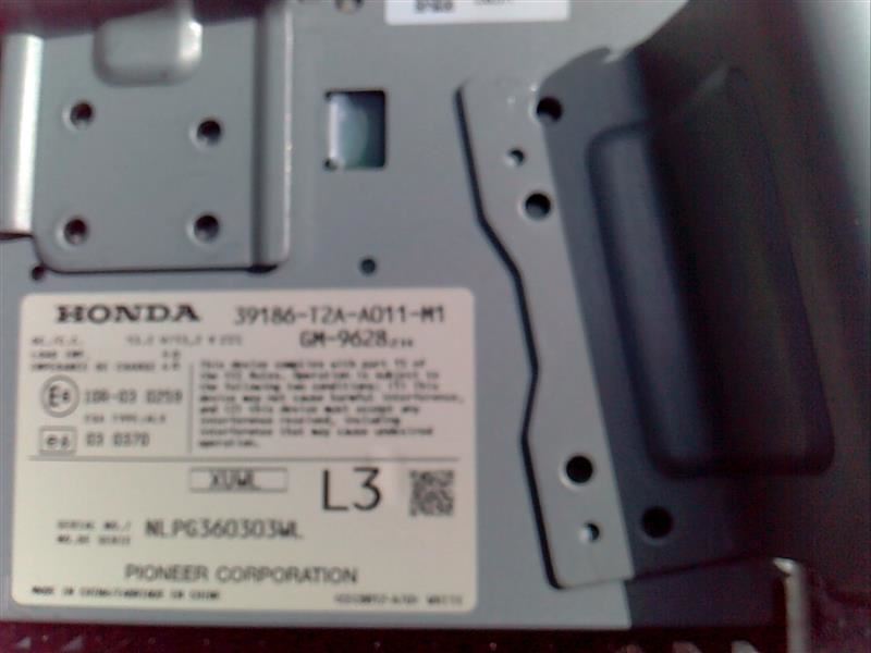 RADIO Radio Sedan Amplifier ID 39186T2AA01 Fits 13-15 ACCORD 375130