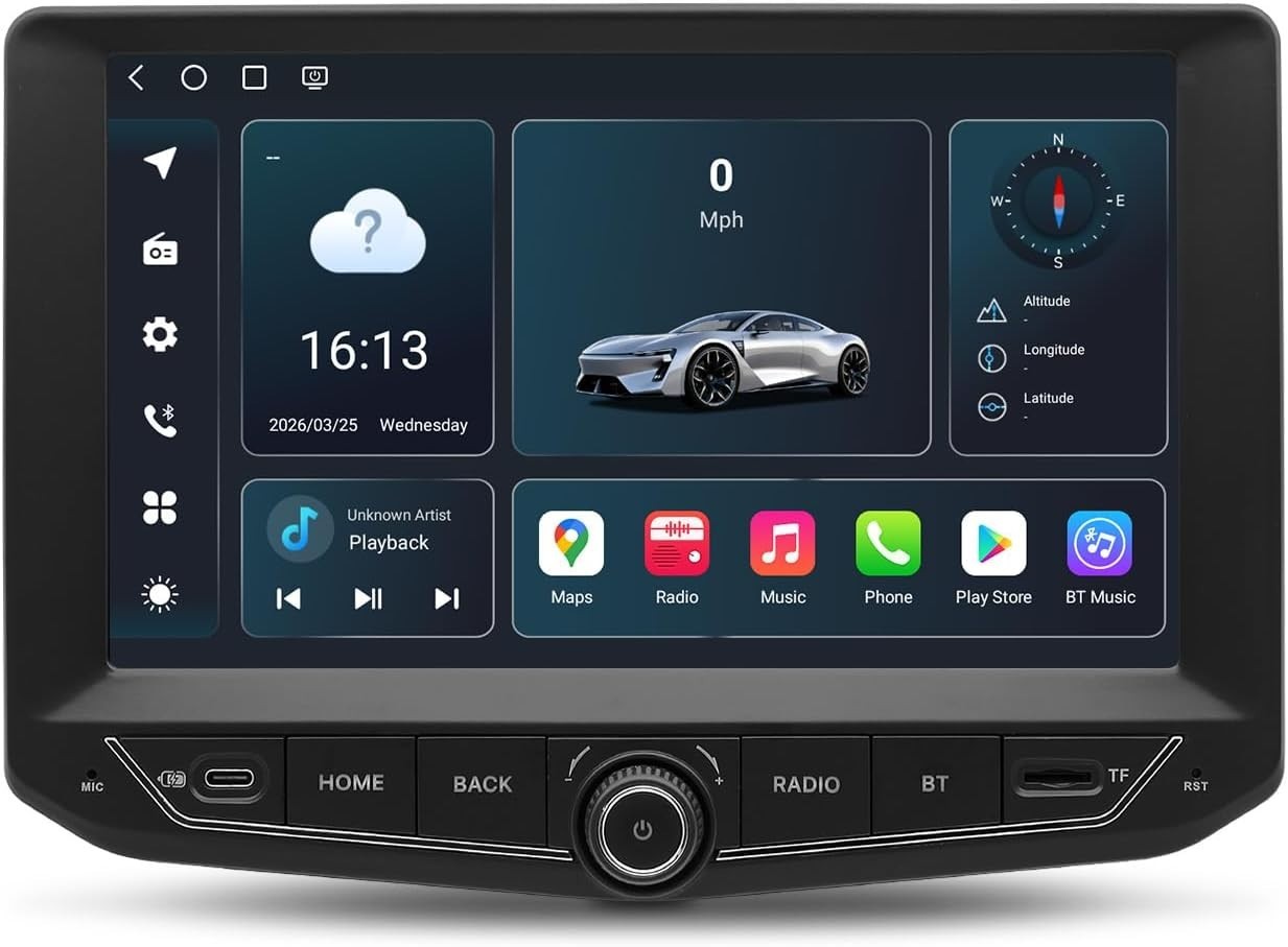 Android 15 Car Radio for Jeep Wrangler JK 2011-2017, 9″ QLED IPS Touch 4797