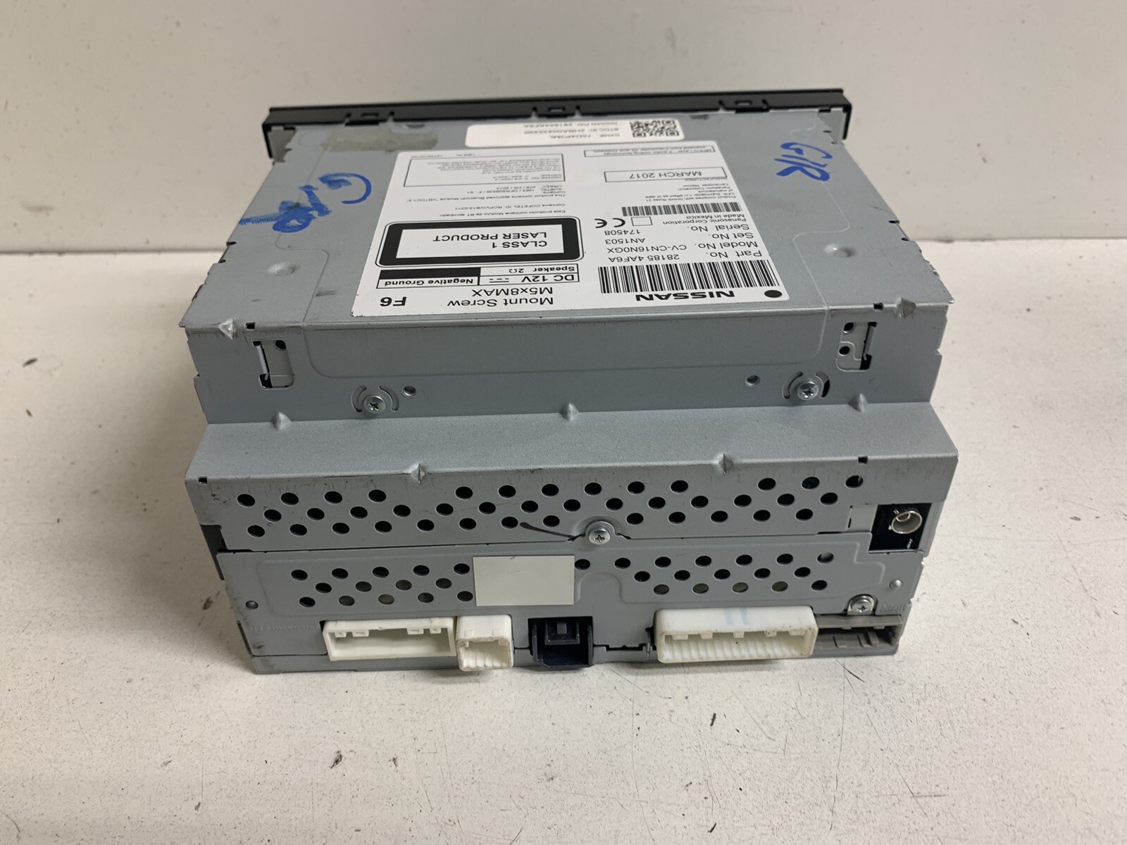 2017-2019 Nissan Sentra NON-NAV Radio Stereo w 5″ Screen 28185 4AF6A