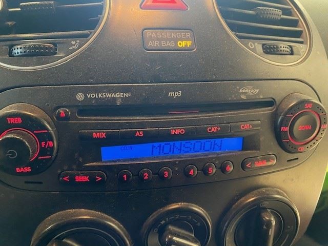 Radio Receiver AM FM Stereo CD Mansoon Fits 08-10 BEETLE 104569