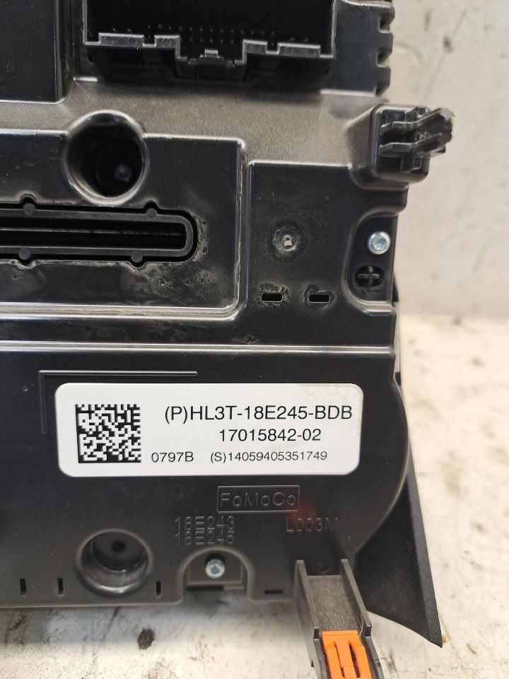 2017 F150 Control Panel,Hl3t18e243bdb Sku#4482260