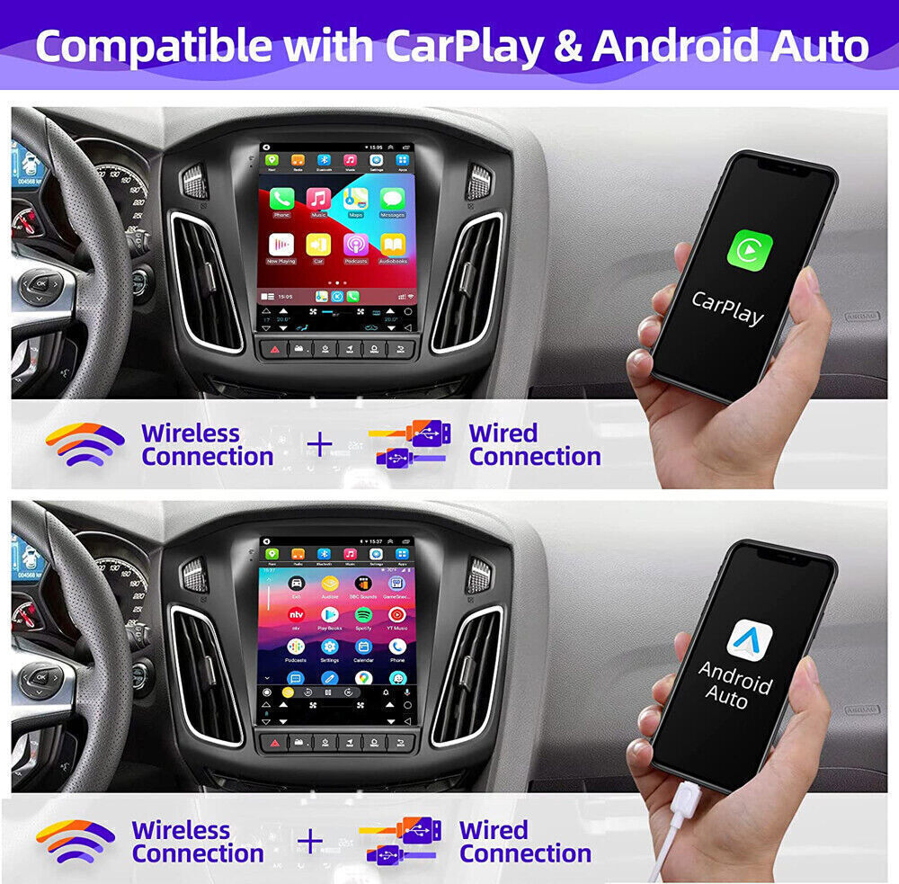 GPS Navi Car Stereo Radio with Six Button IPS Screen For 2012-2018 Ford Focus