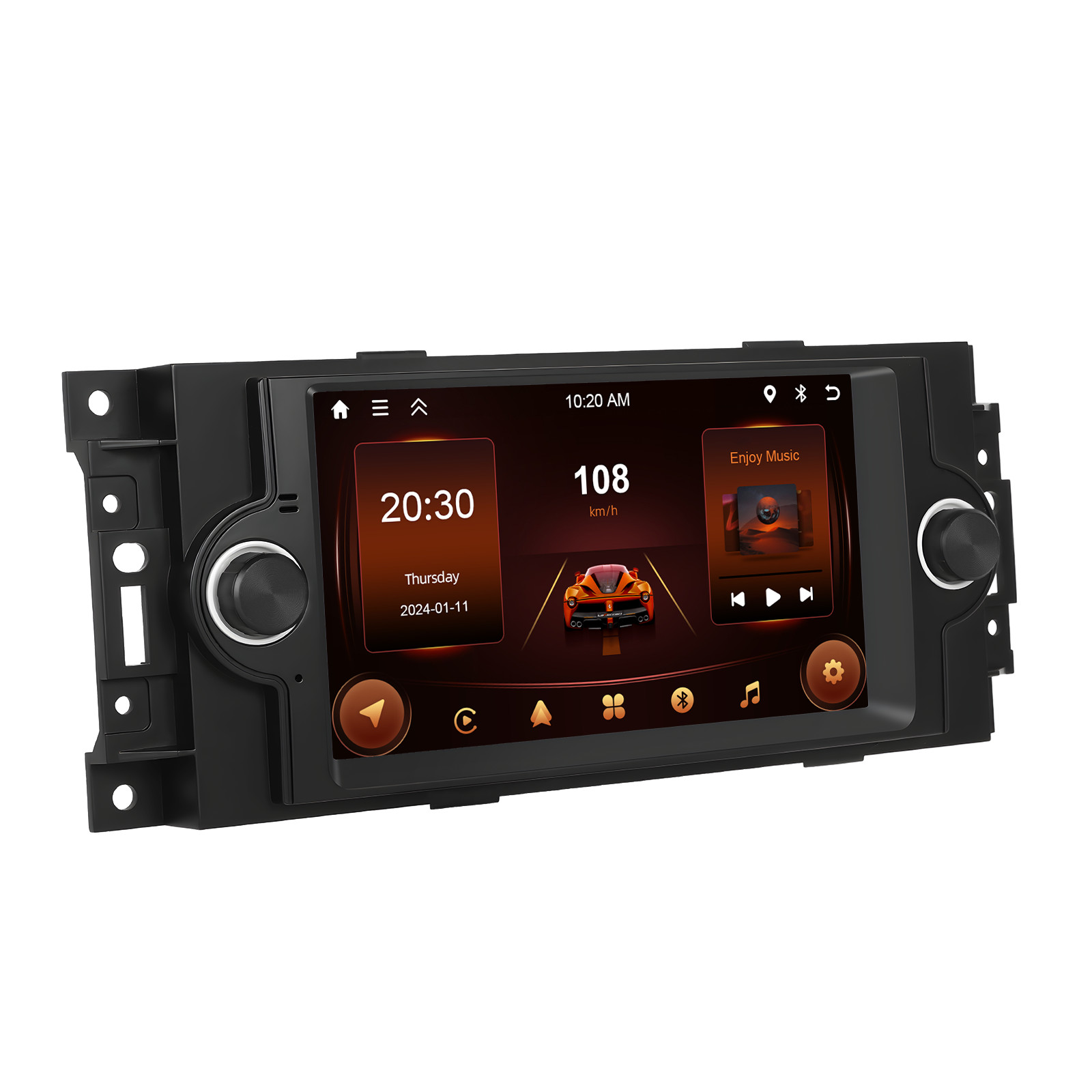 For 2006-2008 Dodge RAM 1500 2500 3500 Android 15 CarPlay Car Stereo Radio GPS