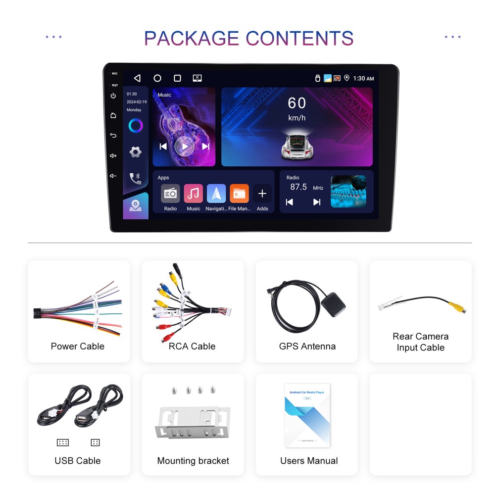 For HONDA Pilot 2016-2022 Car Stereo Radio Apple Carplay Android 15 4+64GB